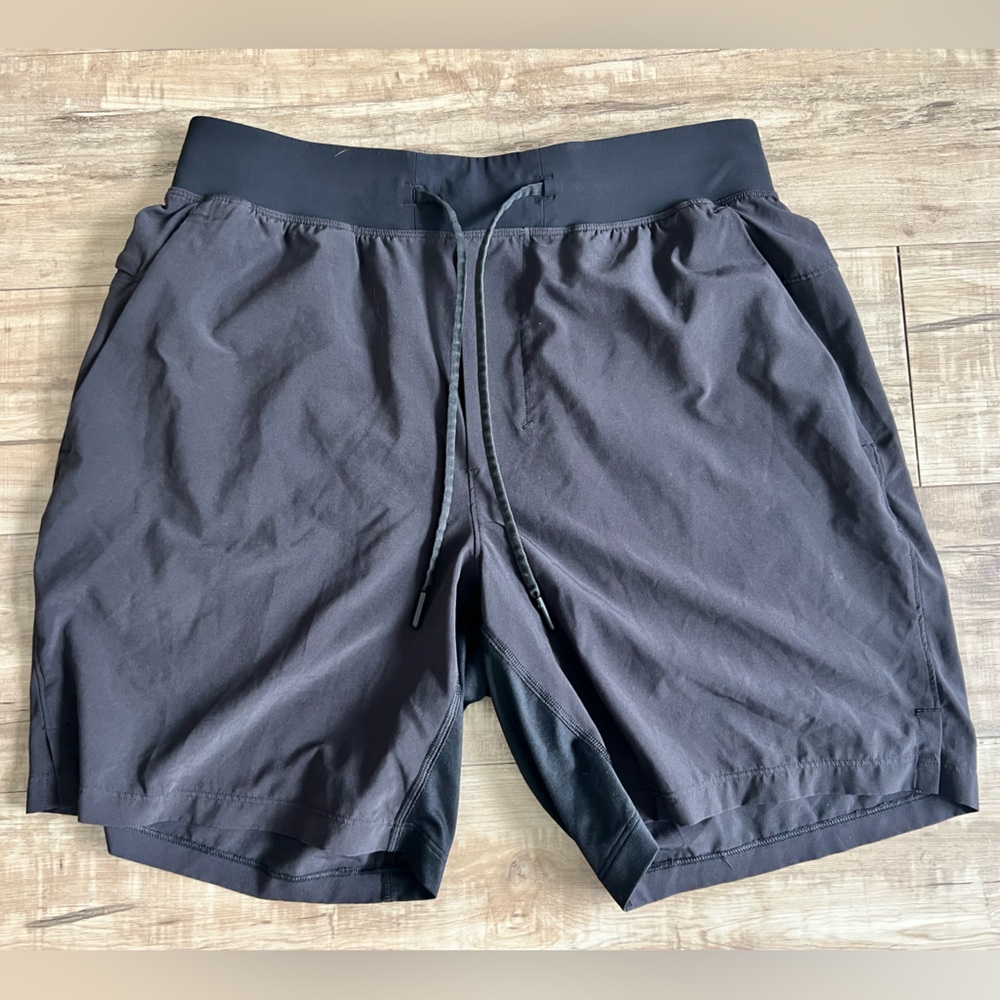 Black Lululemon Athletic Shorts Medium